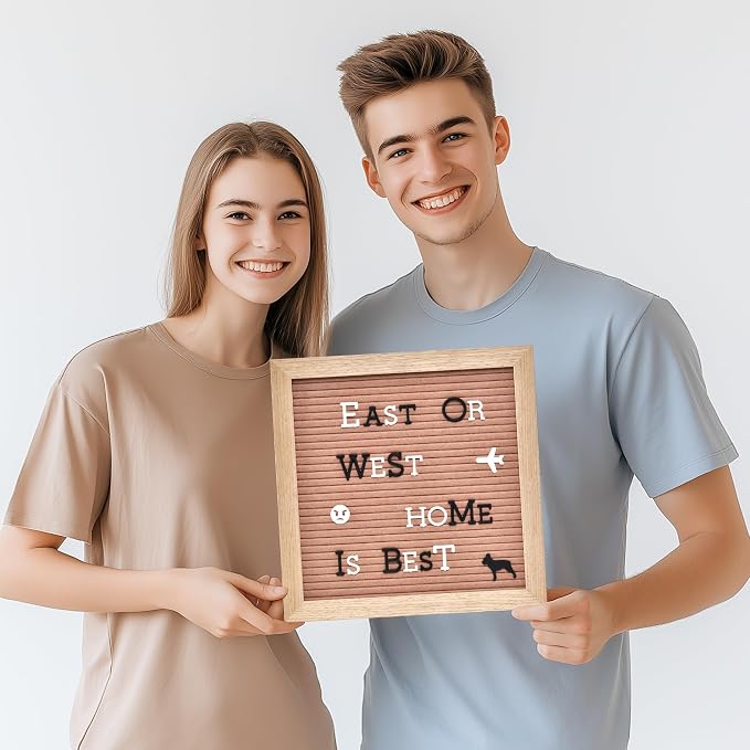 Pre-Cut Letters for Felt Letter Board, 736 Pieces Including Characters - Image 5
