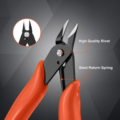 ValueMax Flush Cutters 12 Pack, Small Diagonal Cutters - Image 8
