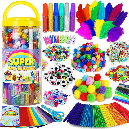 FUNZBO Arts and Crafts School Supplies by FunzBo