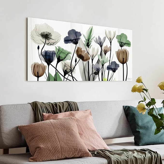 Empire Art Direct Frameless Free Floating Tempered Glass Panel Graphic Wall Art - Image 3
