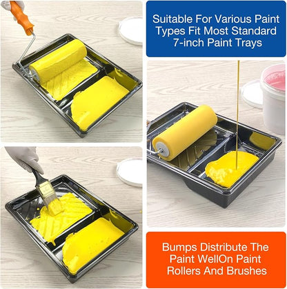 Great Andrew 4 Pack Paint Tray Liners 7 Inch, Paint Roller Trays, Paint Pan - Image 5