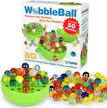 Funwares WobbleBall Marble Balance Game, 50 Marbles Included, Skill & Dexterity by Funwares