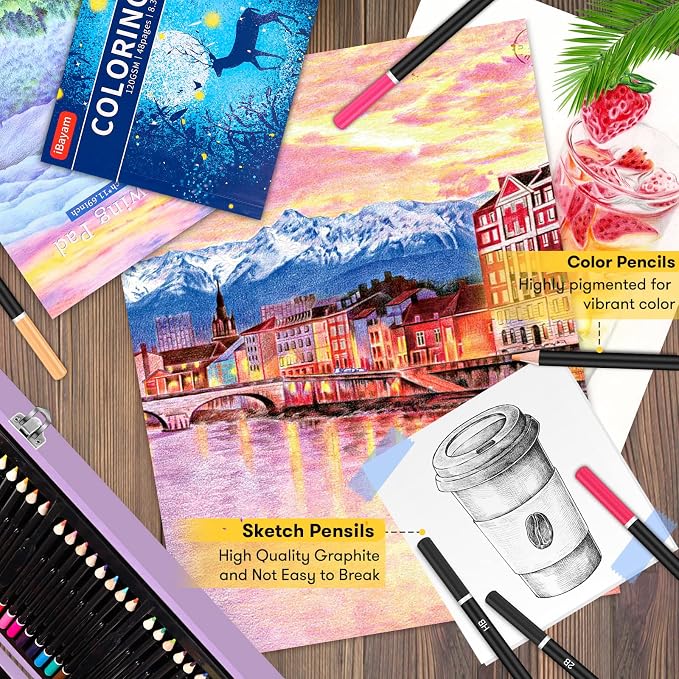 iBayam Stocking Stuffers for Kids Teens Adults, Birthday Party Art Supplies - Image 6