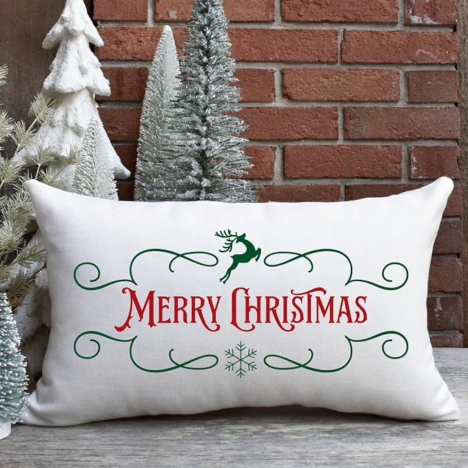 Christmas Stencils for Crafts Reusable 12” Christmas Doormat Stencil Xmas - Image 5