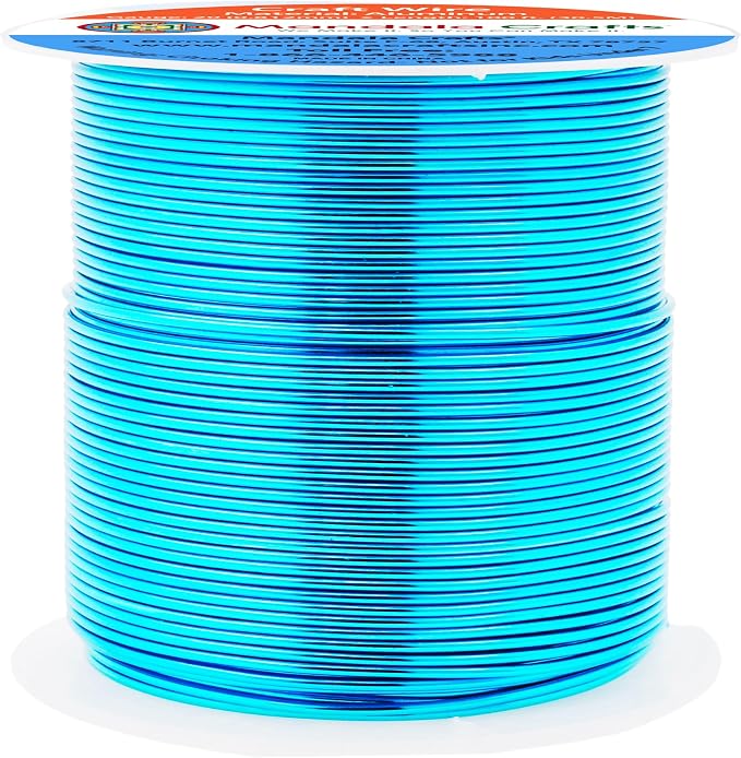 Mandala Crafts 20 Gauge Anodized Aluminum Craft Wire by MandalaCrafts