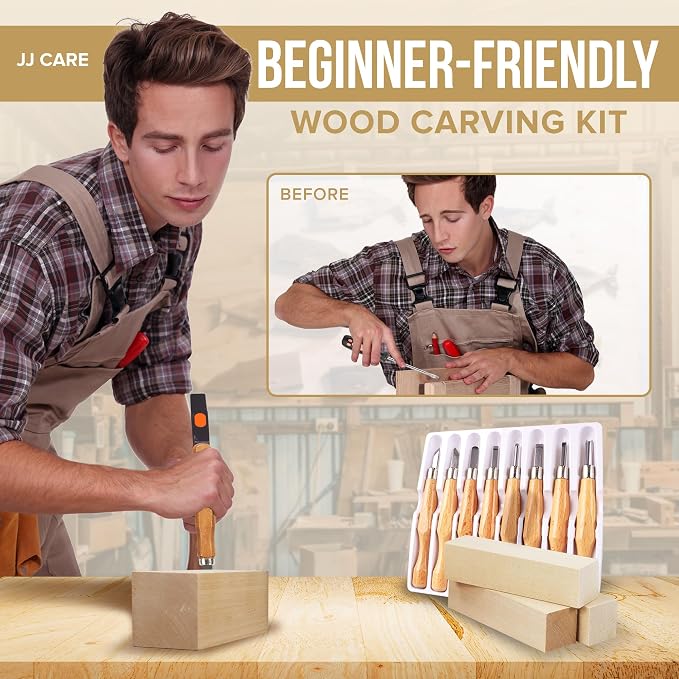 JJ CARE Wood Carving Kit - Image 2