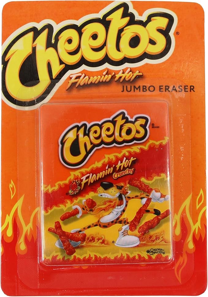 Cheetos Cute School Supplies Eraser, Fun Pencil Eraser by ABGAccessories