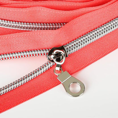 The Yards Pink Nylon Coil Zipper by Zipper
