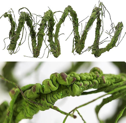 118 inch Big Artificial Green Tree Branches Ivy Grapevine Garland Fake Tree by CONGZHANHH
