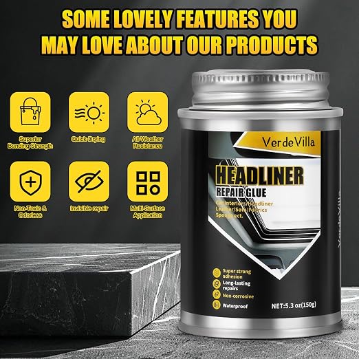 Headliner Repair Glue, Car Headliner Adhesive - Image 7