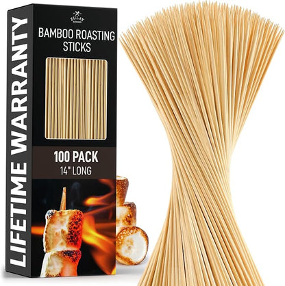 Zulay Kitchen Authentic Bamboo Skewers by ZulayKitchen