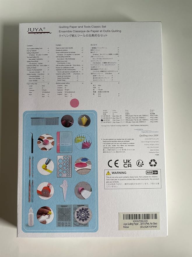 JUYA Quilling Paper and Tools Classic Set QK10 - Image 10