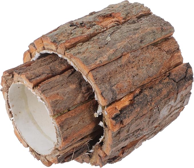 ARTIBETTER Bark Planter Pot 2pcs Wood Bark Pot Natural Log Succulent Planter - Image 9