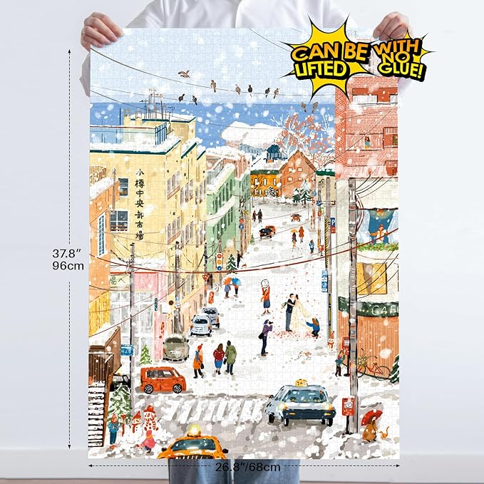 MOMIBOOK Puzzles for Adults 2000s Piece Jigsaw Puzzles of Otaru's Love Letter - Image 2