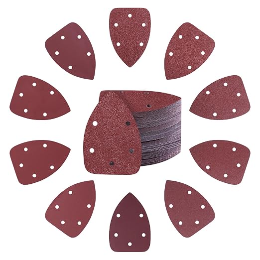 100-Pack Mouse Sandpaper for Mouse Detail Sanders, by Tongbay