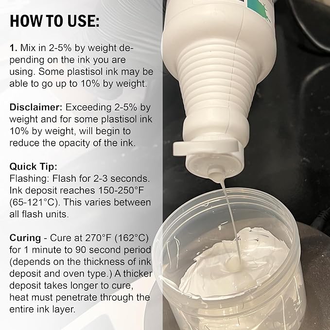 Rapid Cure® Plastisol Ink Curable Reducer - Image 3