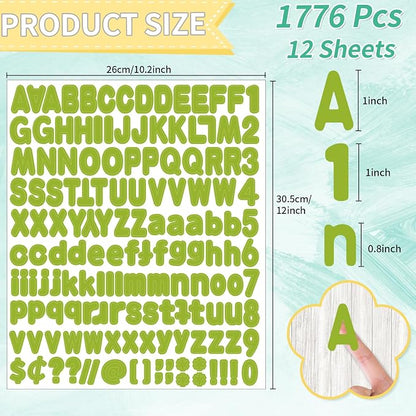 Alphabet Stickers, Bulletin Boards, Classroom & Home Decor - Image 2