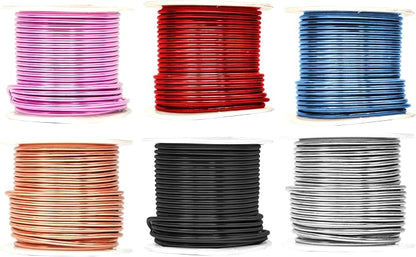 Mandala Crafts 12 Gauge Anodized Aluminum Craft Wire by MandalaCrafts