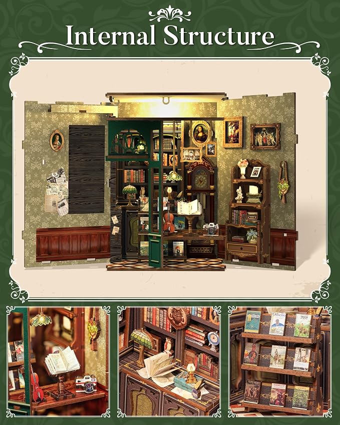 CUTEBEE Book Nook Kit - Image 6