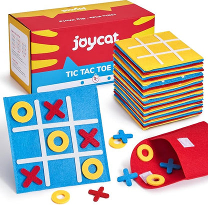 JoyCat Tic Tac Toe Strategic Board Game - Image 8