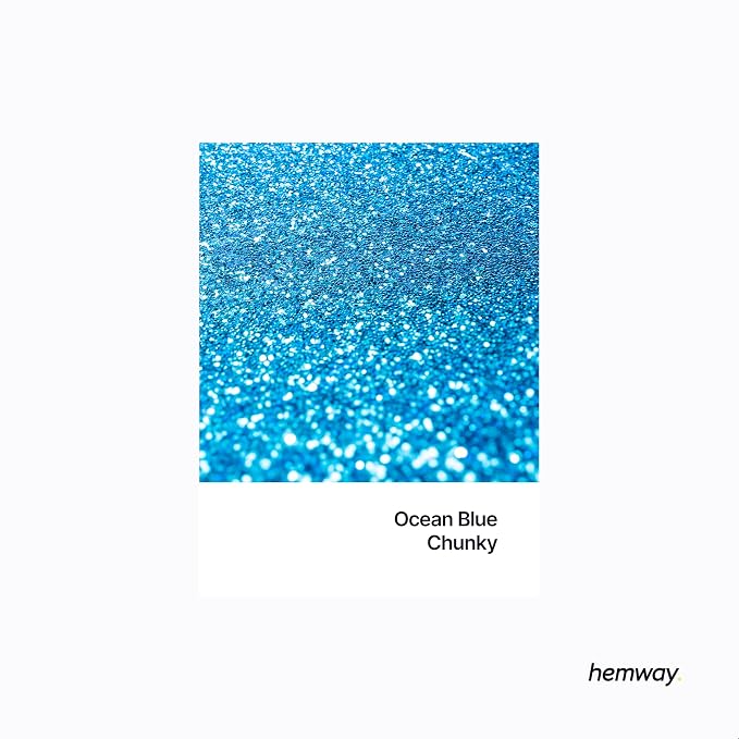 Hemway Polyurethane & Epoxy Resin Glitter 100g / 3.5oz Metallic Crystal Flake - Image 2