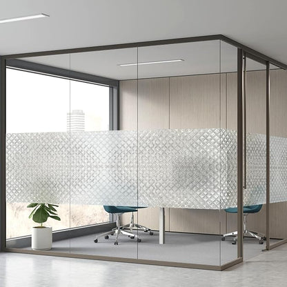 Qualsen Window Privacy Film, Stained Glass Window Film Heat Control UV - Image 6