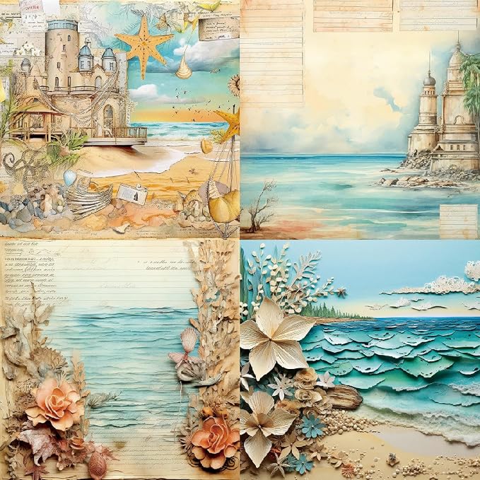 YASMEN 6"x6" Scrapbook Paper Pad - Image 3