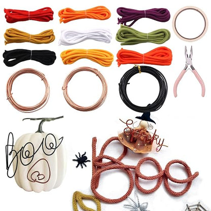 Wire Craft Kit for Adults, Teens Halloween DIY Wire Art Crafts Set for Home by BoFUN