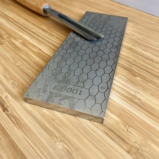 Heavy Duty Diamond Sharpening Stone Set, 2-Sided Fine 1000 Grit/Coarse 400 Grit - Image 6