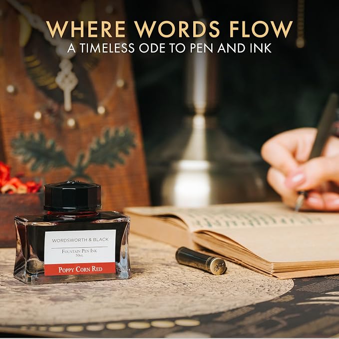 Wordsworth and Black Fountain Pen Ink Bottle Premium Luxury Edition, Fountain - Image 3