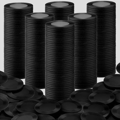 Coopay 1000 Pieces Plastic Poker Chips, Bingo Chips Bulk Learning Counters by Coopay