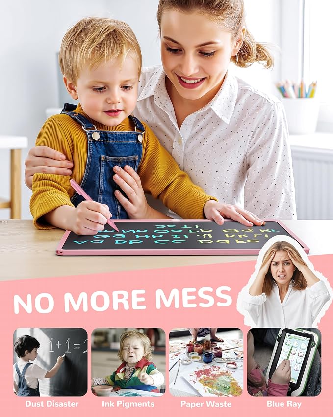 KOKODI LCD Writing Tablet, 16 Inch Colorful Toddler Doodle Board Drawing Tablet - Image 4