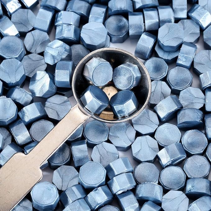 Yoption 360 Pcs Blue Sealing Wax Beads Set - Image 2