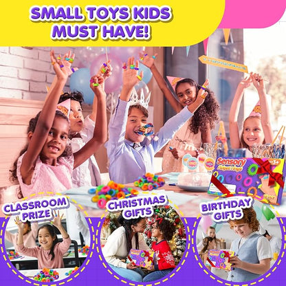 Fidget Toys Sensory Rings for Kids: Fidget Ring 18 Pack - Image 5
