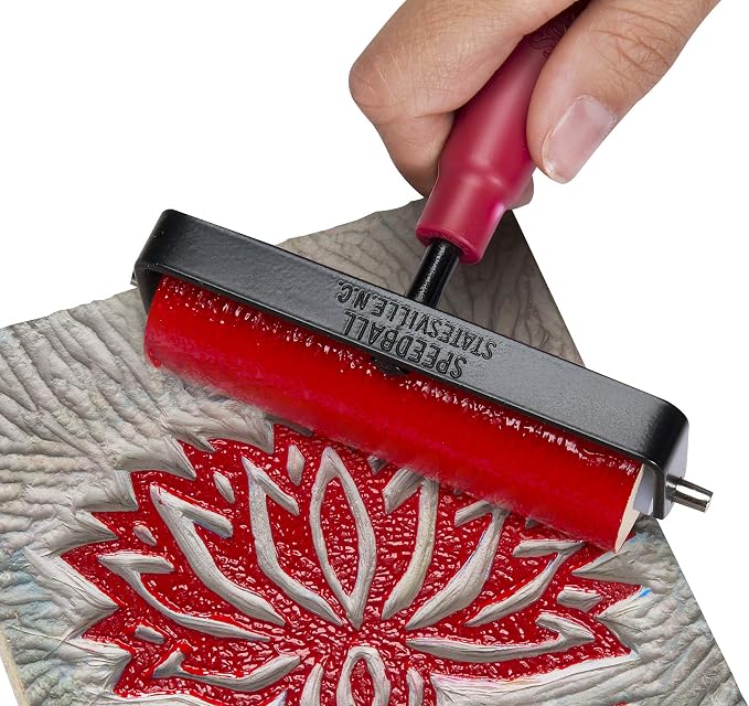 Speedball Deluxe Soft Rubber Brayer - Image 9