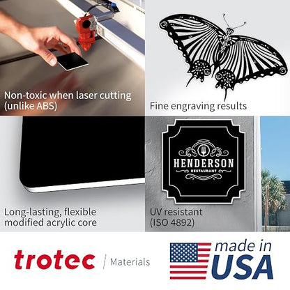 Trotec TroLase | 12"x20"x1/16", Guillotine | Made in USA - Image 3