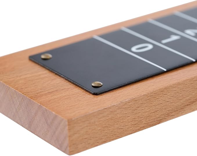 Steel Scoreboard Nailed on a Beech Board - Image 5