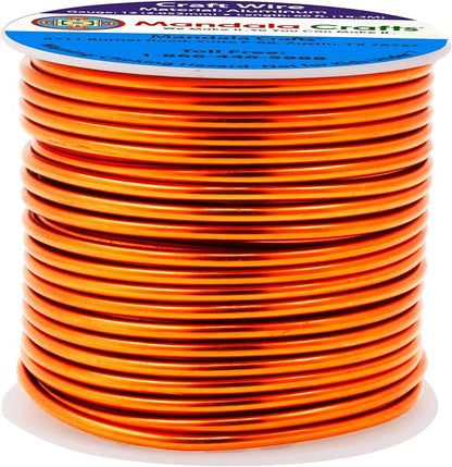 Mandala Crafts 12 Gauge Anodized Aluminum Craft Wire by MandalaCrafts