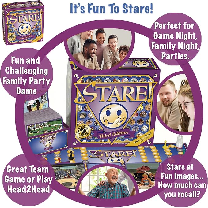 Stare - Fun Game of Visual Recall Where Quirky Image Cards Challenge Players' - Image 8