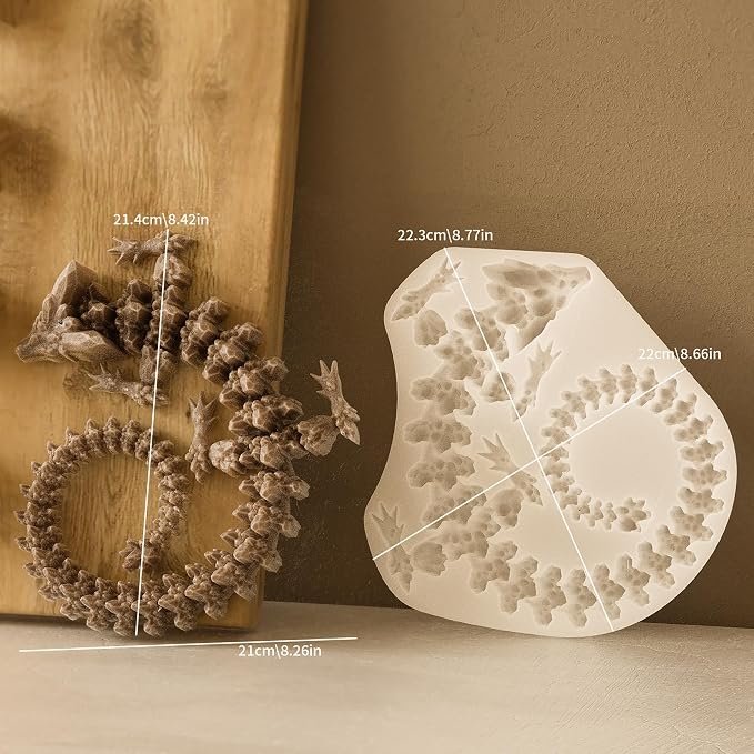 Diamond Dragon 3D Animal Dinosaur Mold - Image 5