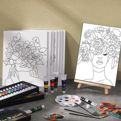 Cholemy 36 Pcs Paint and Sip Kit - Image 2