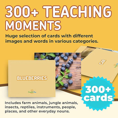 300 Noun Vocabulary Builder Flash Cards, Photo Cards - Image 4