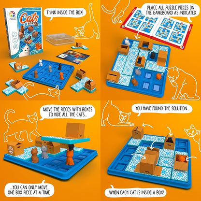 SmartGames Cats & Boxes Travel Game - Image 9