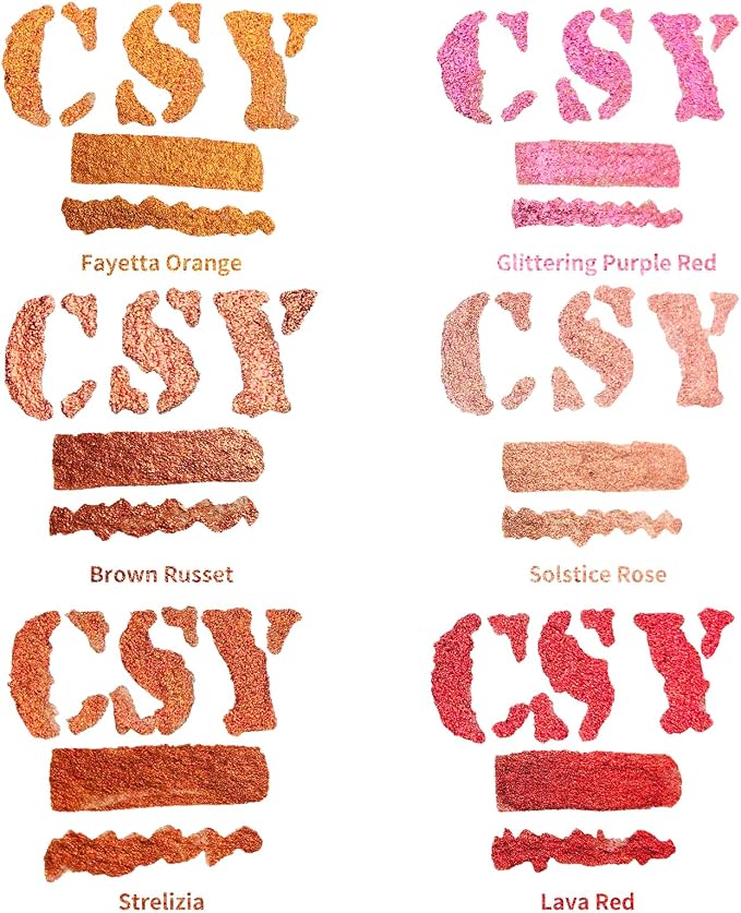 CSY art gallery Pearlescent Acrylic Inks Bottle - Image 5