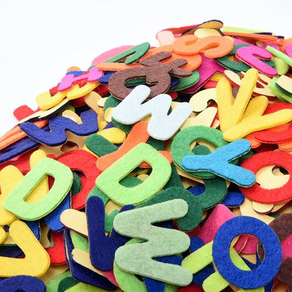Outus Felt Letters Stickers Self-Adhesive Alphabet Letters - Image 7