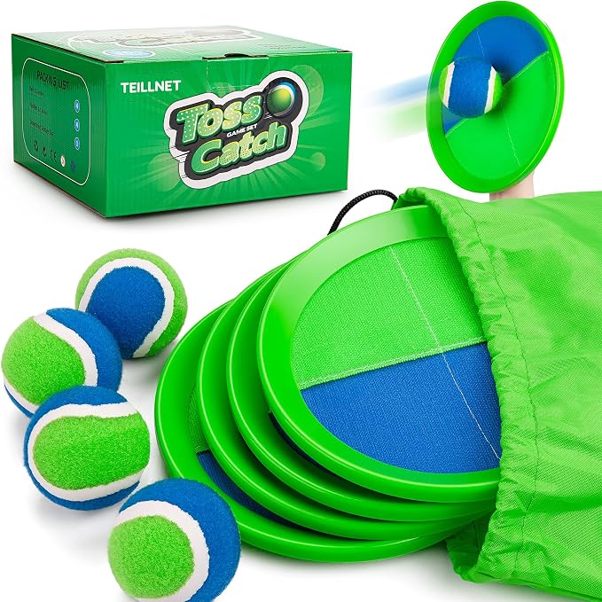 Toss and Catch Ball Set Upgraded by TEILLNET