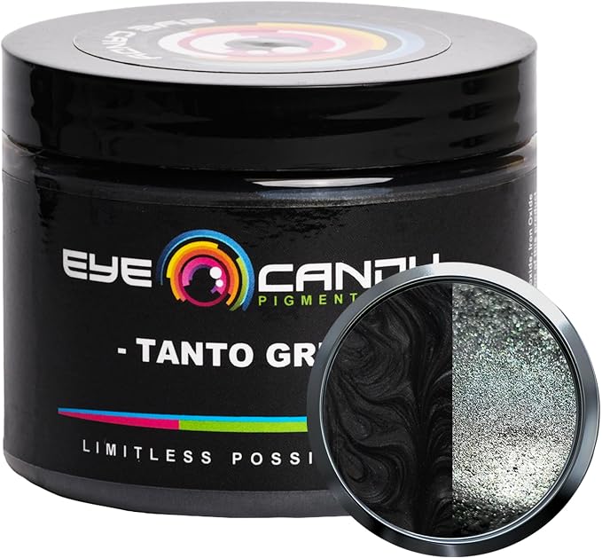 Eye Candy Pigments Premium Grey Mica Powder by EyeCandyPigments