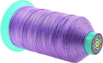 Mandala Crafts Bonded Nylon Thread Lilac Heavy Duty Sewing Threads - Image 2