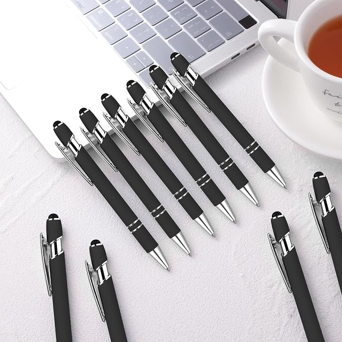 12 PCS 2 in 1 Stylus Ballpoint Pen - Image 5