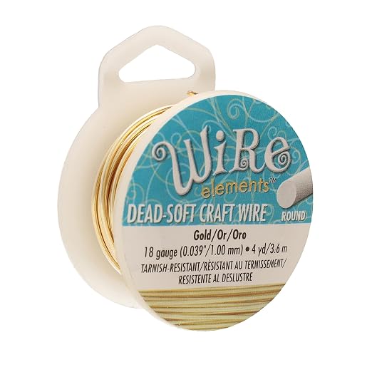The Beadsmith Wire Elements Craft Wire – Tarnish Resistant, Soft Temper by TheBeadsmith